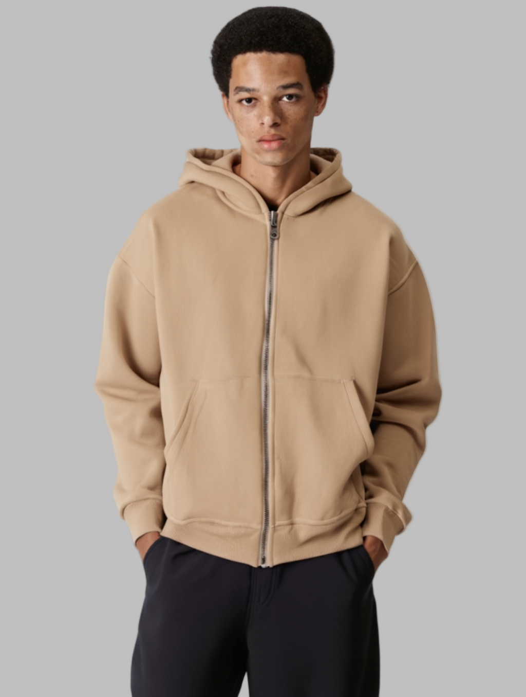 FlyHoodie Beige